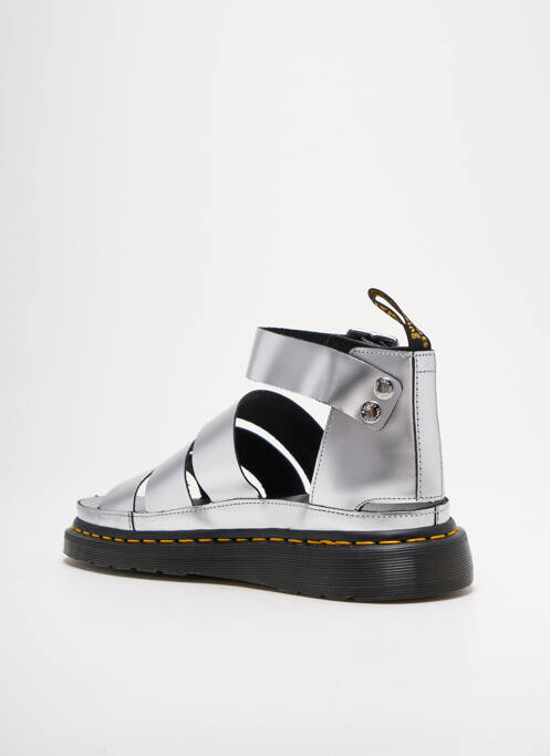 Sandales/Nu pieds argent DR MARTENS femme
