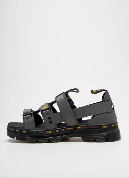Sandales/Nu pieds gris DR MARTENS homme