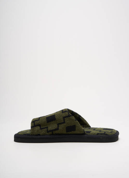 Chaussons/Pantoufles vert OAS COMPANY pour homme