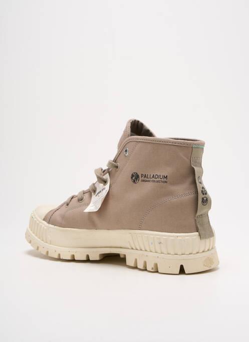Baskets marron PALLADIUM pour homme