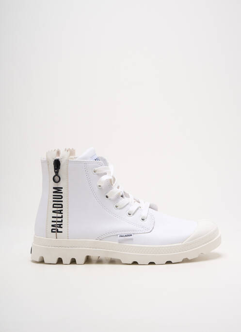 Baskets blanc PALLADIUM pour femme