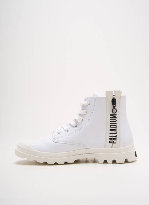 Baskets blanc PALLADIUM pour femme