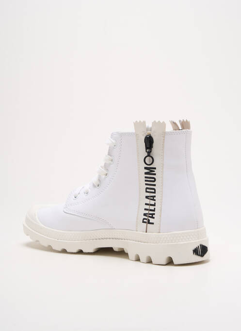 Baskets blanc PALLADIUM pour femme