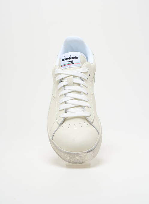 Baskets blanc DIADORA pour homme