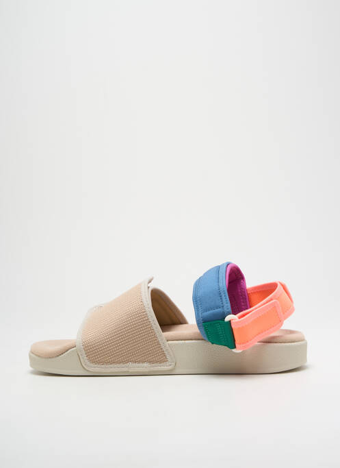 Sandales/Nu pieds beige ADIDAS pour homme