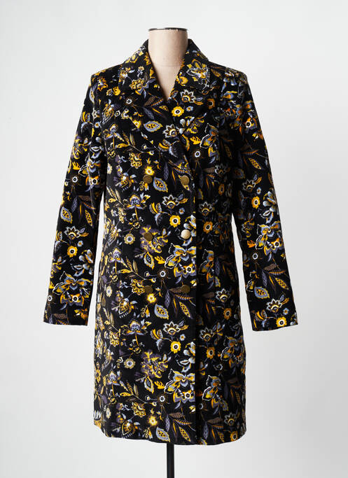 Manteau long noir LA FIANCEE DU MEKONG pour femme