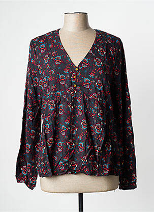 Blouse manches longues manches longues gris LA FIANCEE DU MEKONG femme