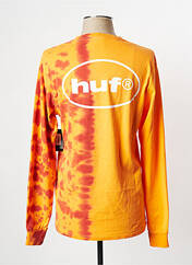 T-shirt orange HUF pour homme seconde vue