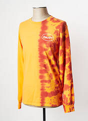 T-shirt orange HUF pour homme seconde vue