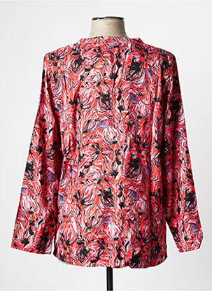 Blouse manches longues manches longues rouge LA FIANCEE DU MEKONG femme
