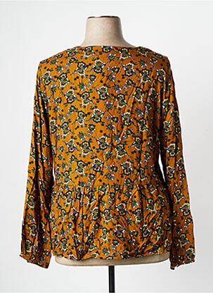 Blouse manches longues manches longues marron LA FIANCEE DU MEKONG femme