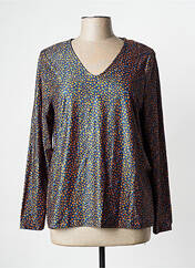 T-shirt marron LA FIANCEE DU MEKONG pour femme seconde vue