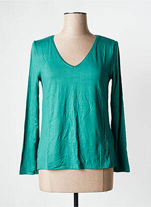 T-shirt manches longues manches longues vert LA FIANCEE DU MEKONG femme