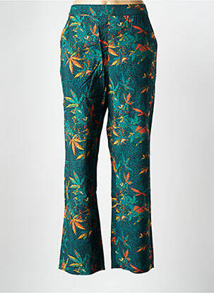 Pantalon droit vert LA FIANCEE DU MEKONG pour femme