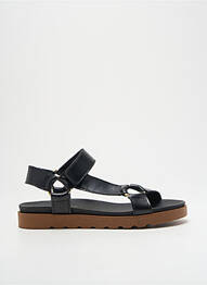 Sandales/nu pieds bout ouvert talon plat jusqu'à 3cm noir GEORGIA ROSE femme
