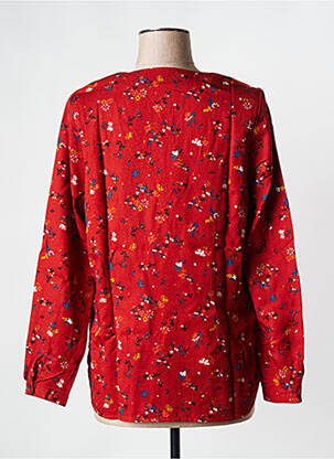 Blouse manches longues manches longues marron LA FIANCEE DU MEKONG femme