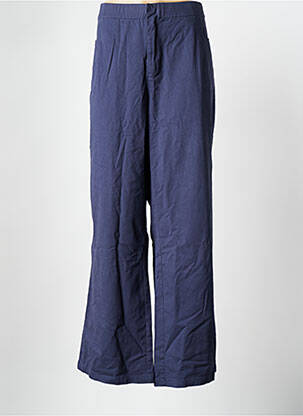 Pantalon droit bleu LA FIANCEE DU MEKONG pour femme