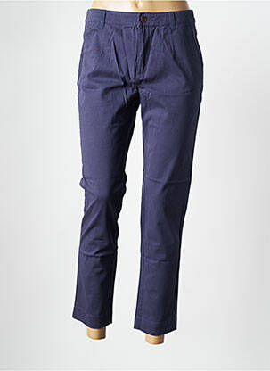 Pantalon chino bleu LA FIANCEE DU MEKONG femme