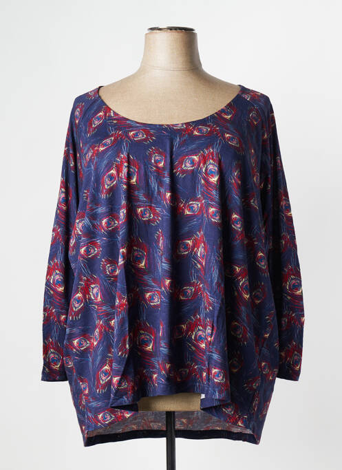 T-shirt bleu LA FIANCEE DU MEKONG pour femme