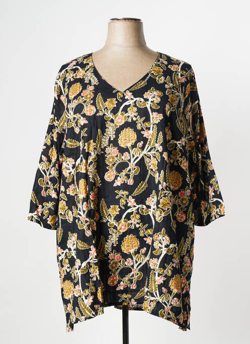 Tunique manches longues noir LA FIANCEE DU MEKONG pour femme