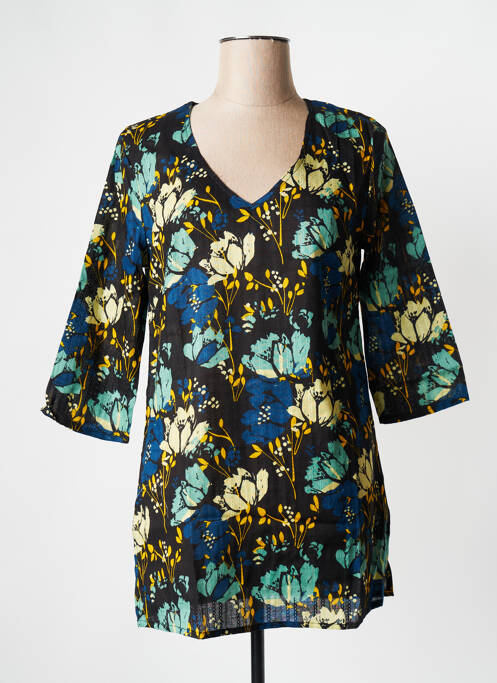 Tunique manches longues noir LA FIANCEE DU MEKONG pour femme