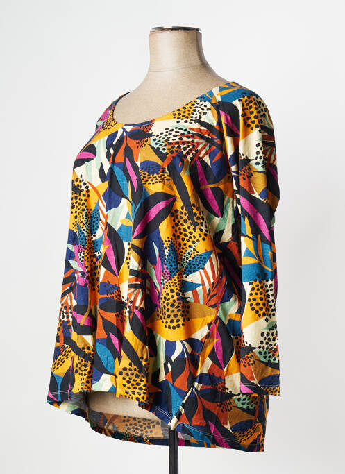 T-shirt orange LA FIANCEE DU MEKONG femme