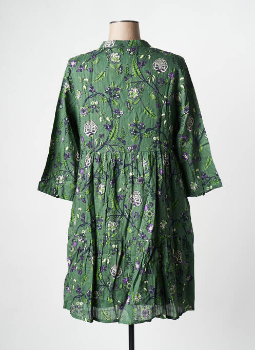 Robe courte vert LA FIANCEE DU MEKONG pour femme