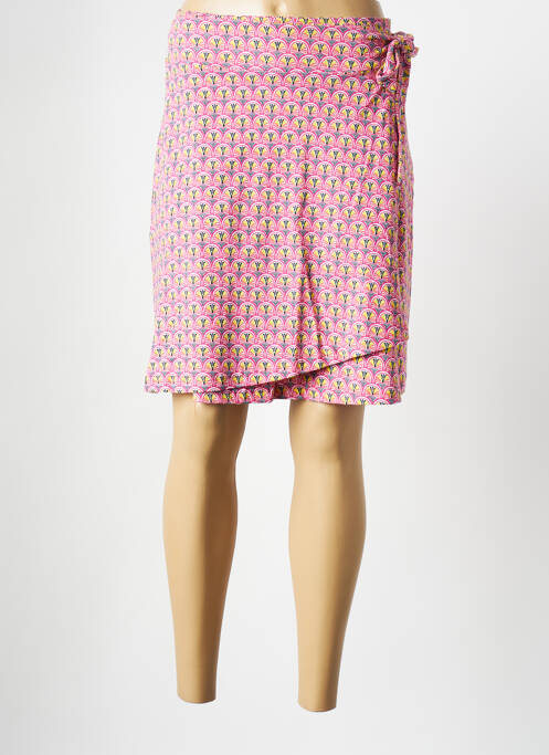Jupe courte rose LA FIANCEE DU MEKONG pour femme