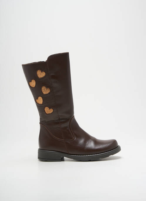 Bottes marron ROSE ET MARTIN pour fille
