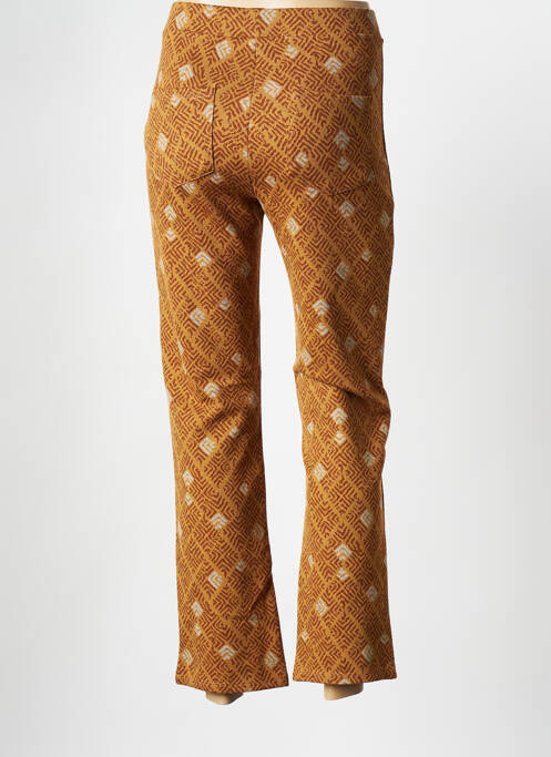 Pantalon droit marron LA FIANCEE DU MEKONG pour femme