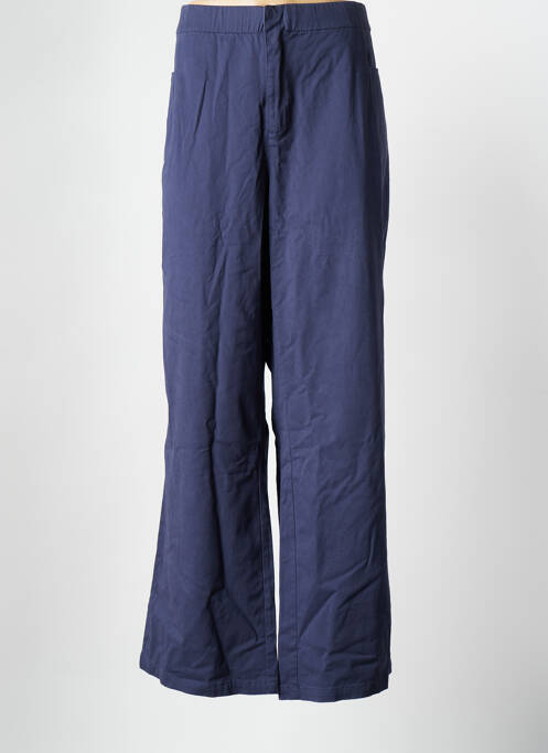 Pantalon droit bleu LA FIANCEE DU MEKONG pour femme