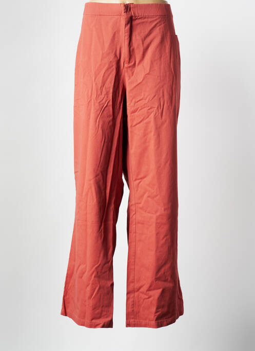 Pantalon droit marron LA FIANCEE DU MEKONG pour femme