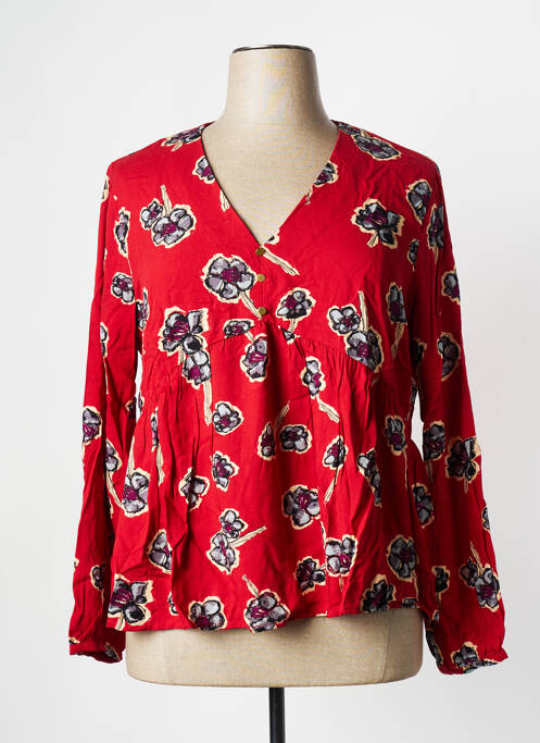 Blouse rouge LA FIANCEE DU MEKONG pour femme