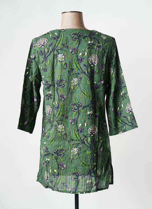 Tunique manches longues vert LA FIANCEE DU MEKONG pour femme