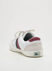 Baskets blanc LACOSTE pour homme seconde vue