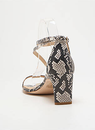 Sandales/nu pieds fermeture boucle(s) talon de 4 à 6cm gris GUESS femme