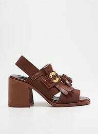 Sandales/nu pieds bout ouvert bout ouvert marron SEE BY CHLOÉ femme