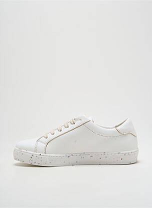 Baskets bout rond bout rond blanc GEORGIA ROSE femme