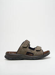 Sandales/Nu pieds vert TBS pour homme seconde vue