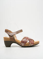 Sandales/Nu pieds rose THINK! pour femme seconde vue