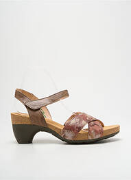 Sandales/nu pieds bout ouvert bout ouvert rose THINK! femme
