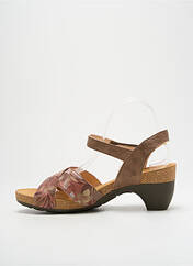 Sandales/Nu pieds rose THINK! pour femme seconde vue