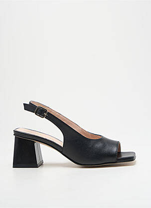 Sandales/nu pieds fermeture boucle(s) talon de 7 à 9cm noir GEORGIA ROSE femme