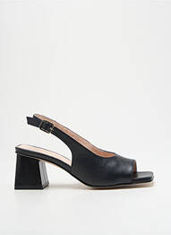 Sandales/nu pieds fermeture boucle(s) talon de 7 à 9cm noir GEORGIA ROSE femme