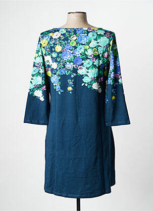 Robe courte manches longues manches longues bleu LA FIANCEE DU MEKONG femme