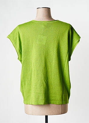 T-shirt manches courtes manches courtes vert LA FIANCEE DU MEKONG femme