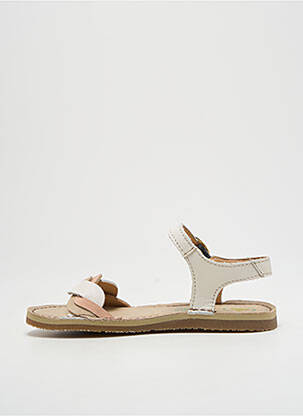 Sandales/nu pieds fermeture boucle(s) bout ouvert blanc EL NATURALISTA fille