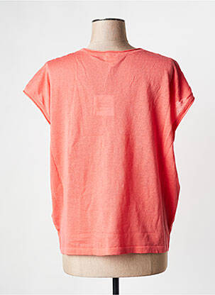 T-shirt manches courtes manches courtes orange LA FIANCEE DU MEKONG femme