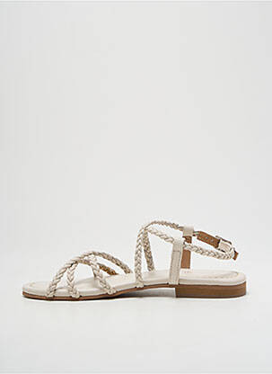 Sandales/nu pieds fermeture boucle(s) talon plat jusqu'à 3cm blanc GEORGIA ROSE femme