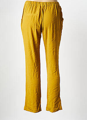 Pantalon droit jaune LA FIANCEE DU MEKONG femme